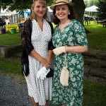 Elsie Clapp (Linda Donogan) (right) and friend (left)