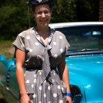 Verena Mullins of Charleston, WV in period dress