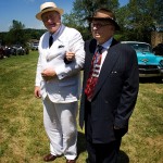 Josephus Daniels (Jim Barnes) assists FDR (Bill Donegan) Josephus Daniels (Jim Barnes) assists FDR (Bill Donegan)